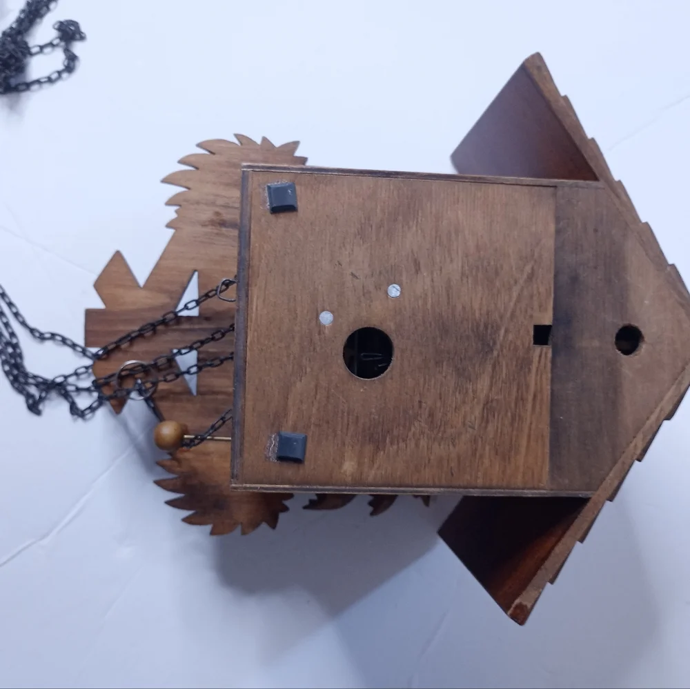 Cookoo Clock Collectable Rustic Brown Cuckoo Clock Made In Germany